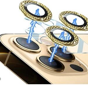 🆕 CAMERA LENS PROTECTOR SHINY GOLD